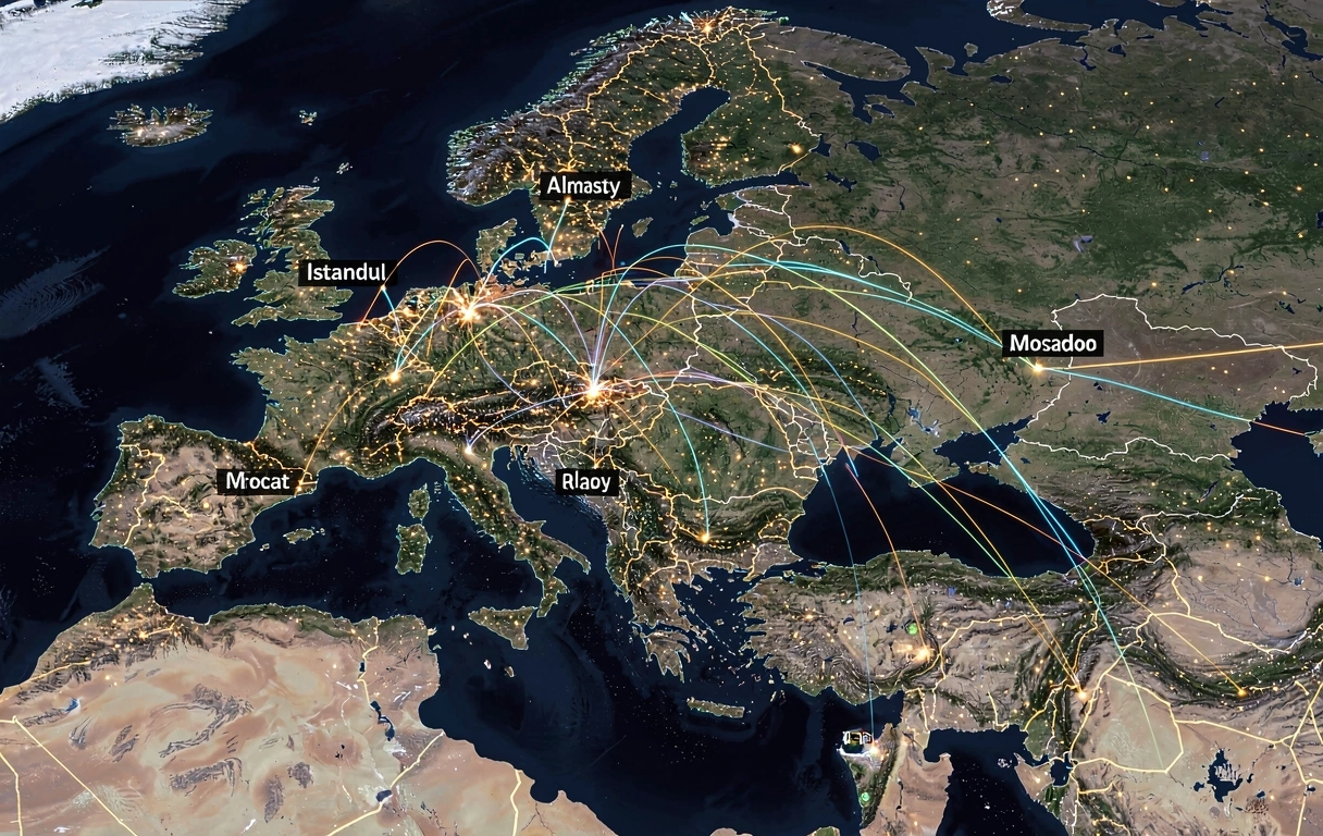 Regional Coverage Map Concept