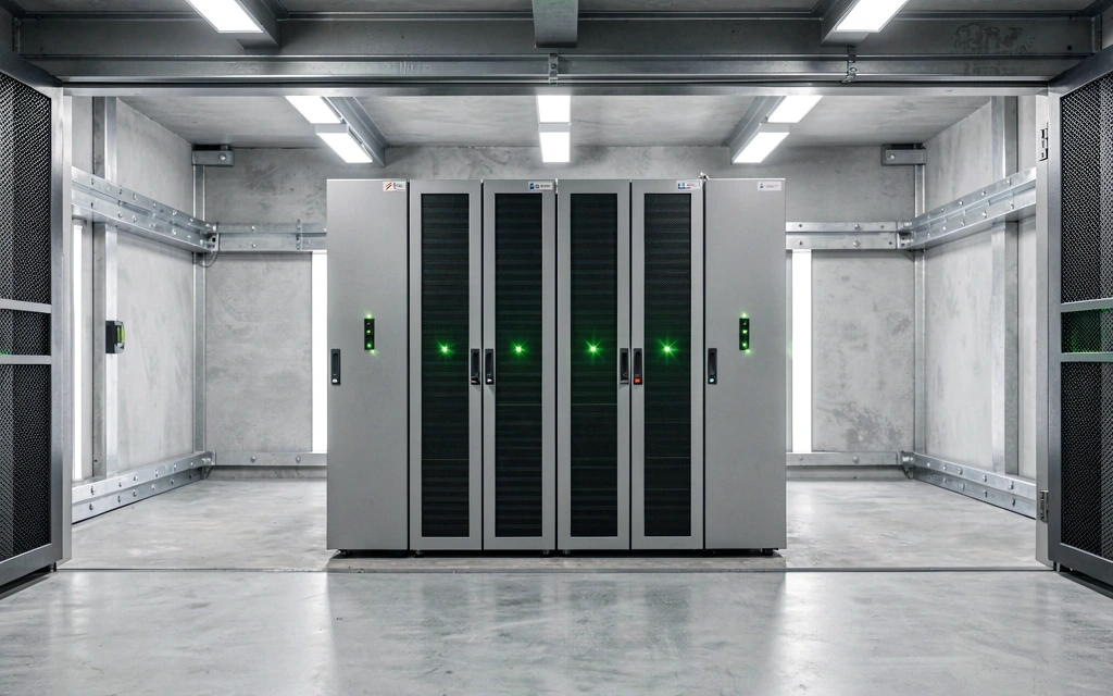 Secure server infrastructure for large scale data modeling